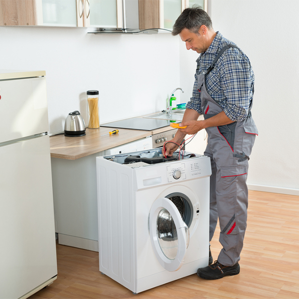 can you walk me through the steps of troubleshooting my washer issue in Pettibone North Dakota